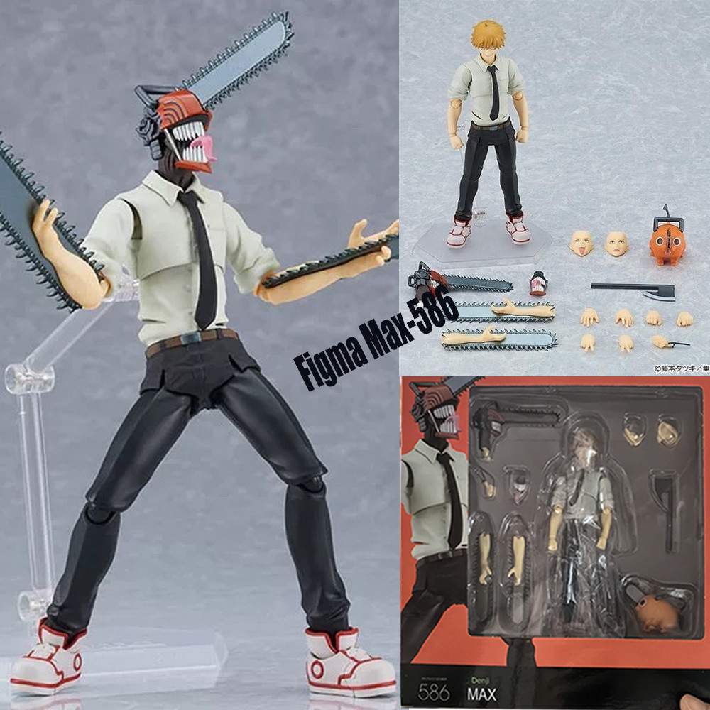 Max Factory Figma 586 Chainsaw Man Shf Denji Articulado Action