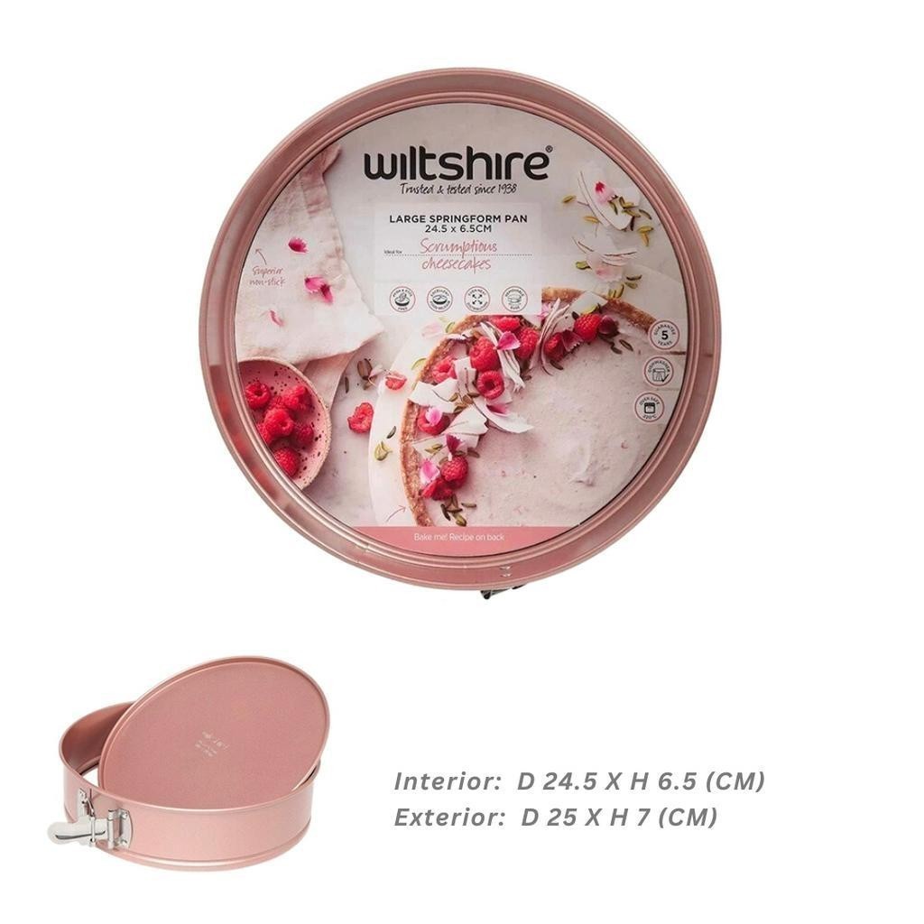 WILTSHIRE Rose Gold Elegant Bakeware Baking Tray Baking Pans