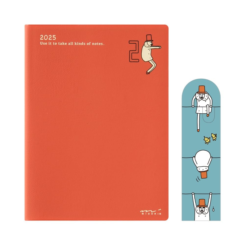 Midori MD Notebook Diary, 2026 Newsho, Monthly Limited Edition
