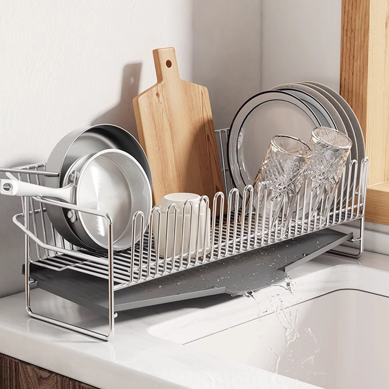 Dish Rack Drain Rack Kitchen Multi-layer Tableware Drain Rack Plate ...