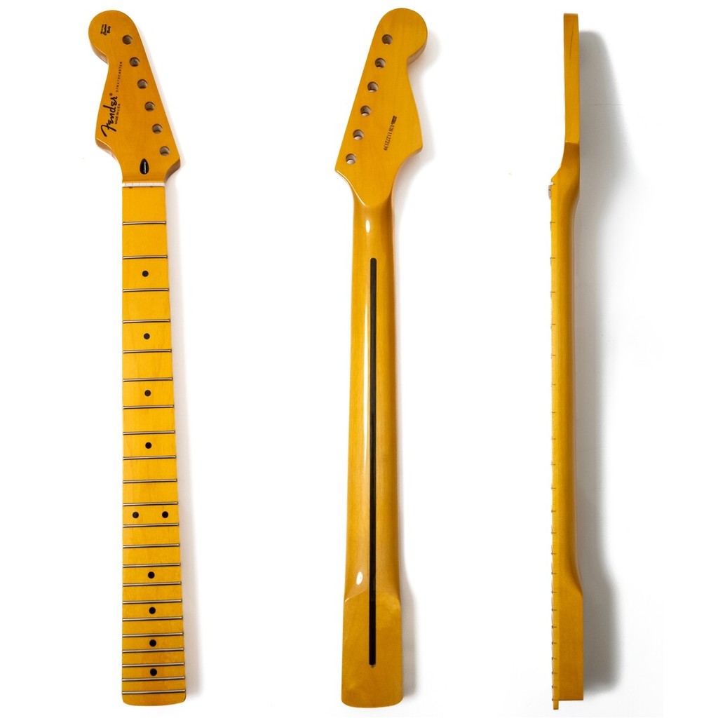 EXENXA Manico per Chitarra 22 Tasti Big Reverse Paletta Acero Manico per Chitarra elettrica Capesante in Palissandro