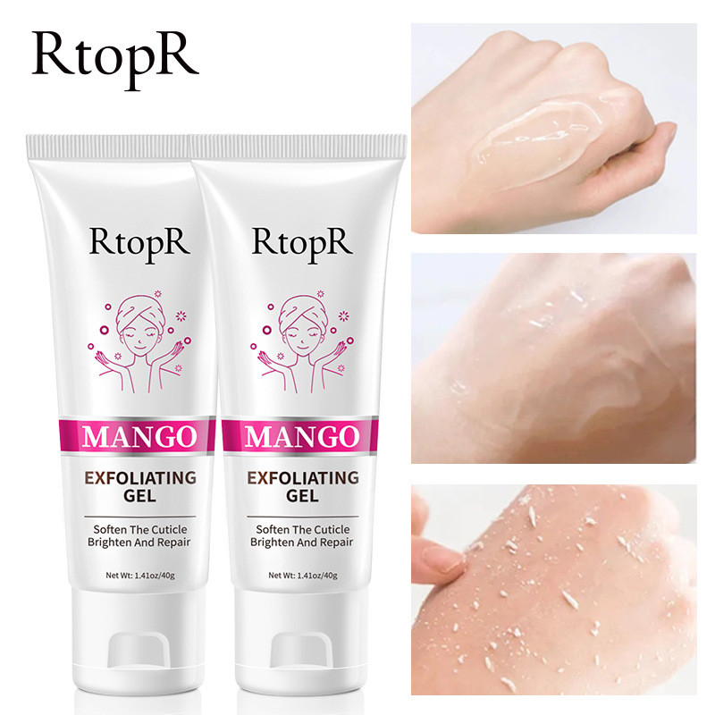 Product image 【Fast Shipping】RtopR Mango Exfoliating Gel: Deep Facial Cleansing, Mildly Removing Dead Skin Moisturizing and oil controlling mild cleansing cream for facial care 40g 1