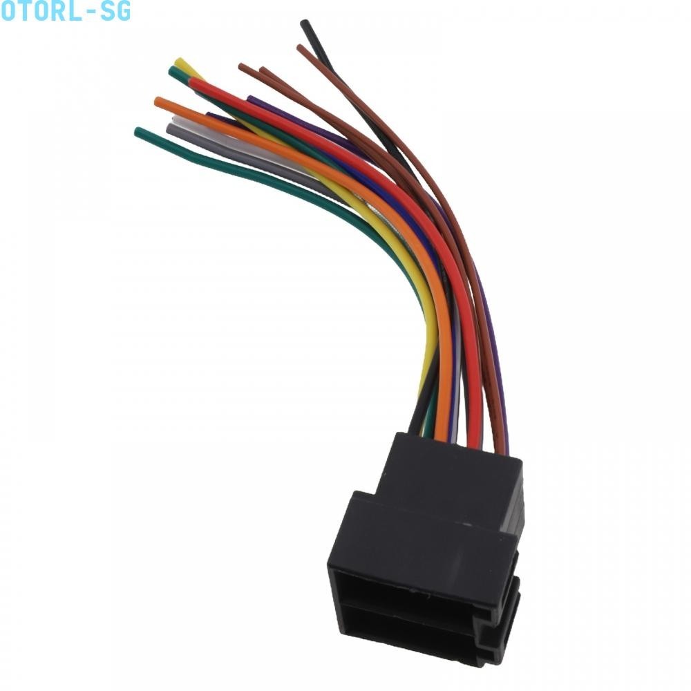 Male ISO Connector Plug Auto Replacement Package Content Car Radio ...