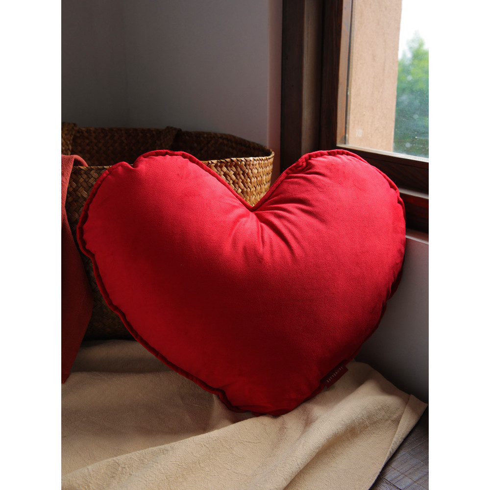 Dreamerhouse Red Love Pillow Happy Word Wedding Wedding Couple Birthday Gift Bedside Living Room Sofa Cushion Wedding Pillow Shopee Singapore