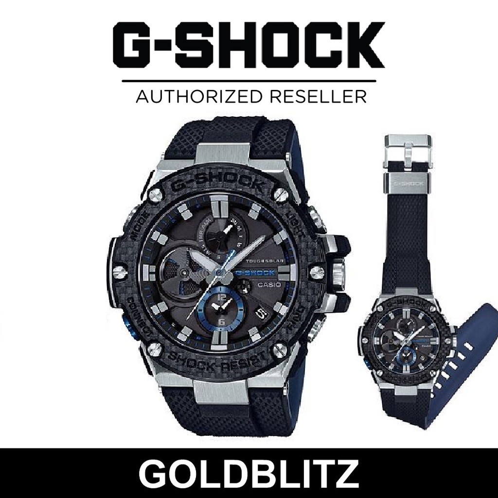 Gst B100xa 1a G Shock Steel Bluetooth G-Shock (Ori) GST-B100D-1A G
