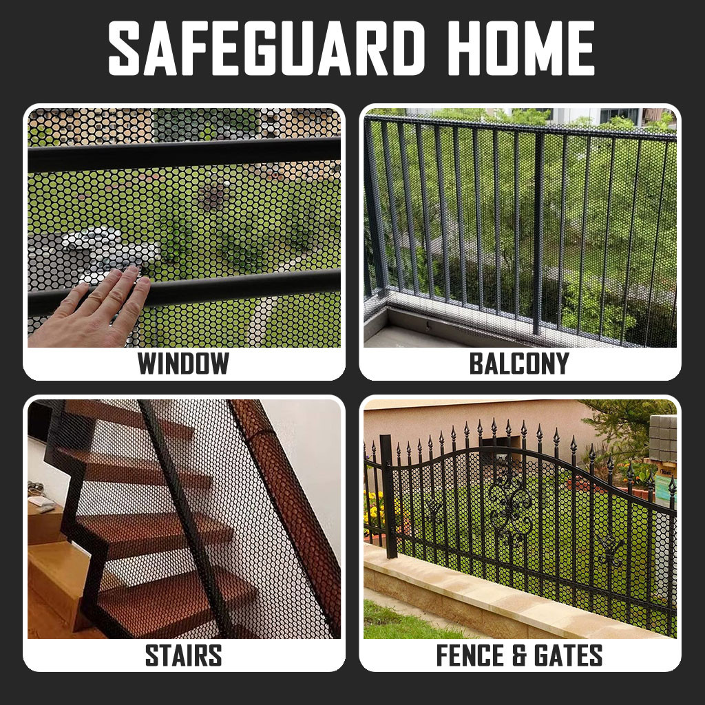 SG PVC Plastic Mesh - Window Gate Door Pet Cat Proof Bird Net ...