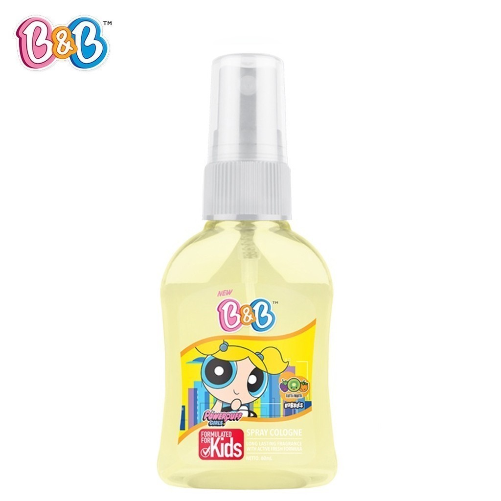 B&B Kids Spray Cologne - Parfume Anak BnB / Merah Jingga Official - Gambar 4