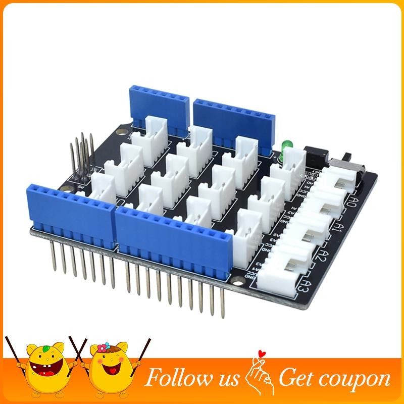 Sensor Expansion Board Sensor Base Shield for Arduino Uno R3 | Shopee ...