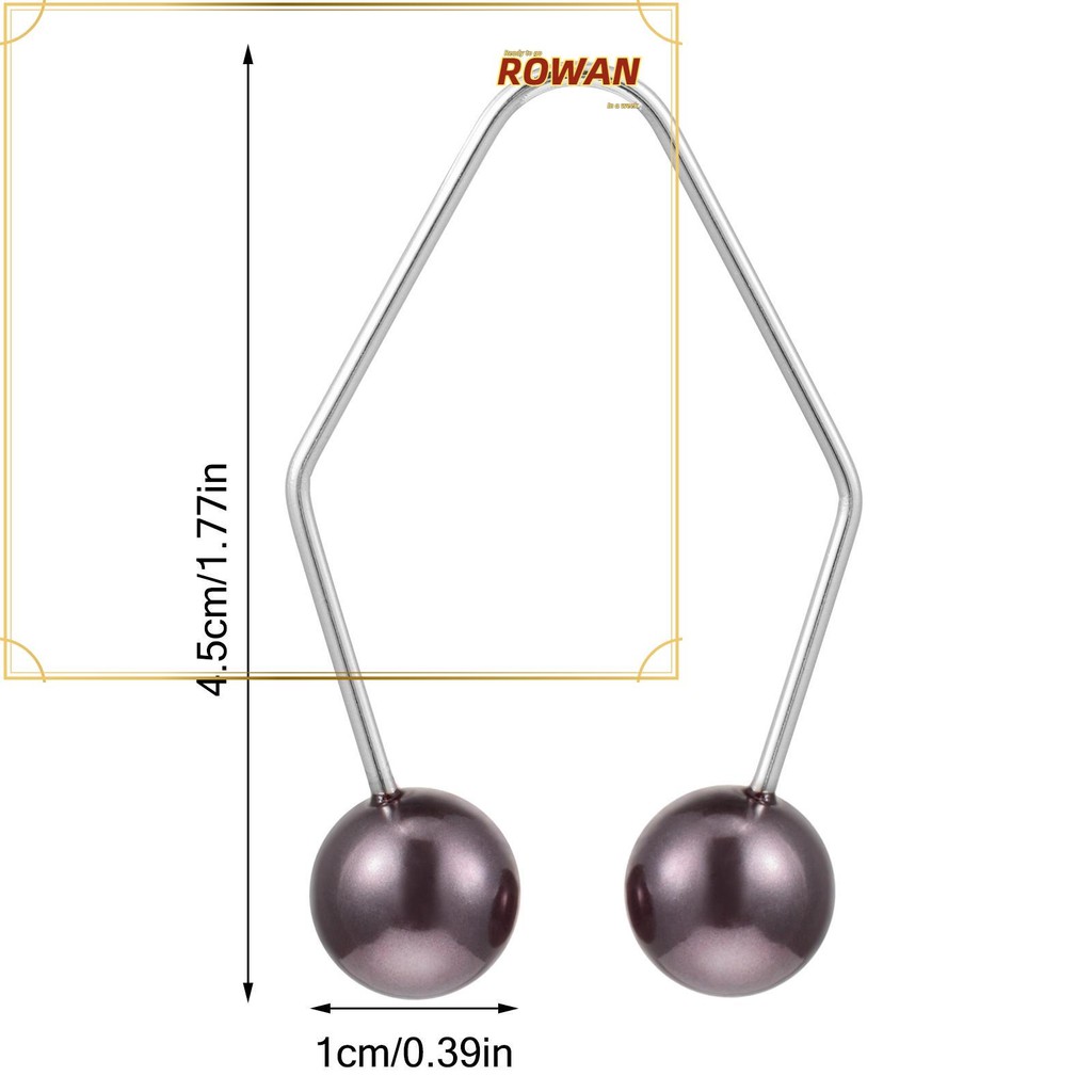 ROWANSG 1 Pair Dimple Maker for Cheeks, Alloy Pearl Dimple Trainer ...