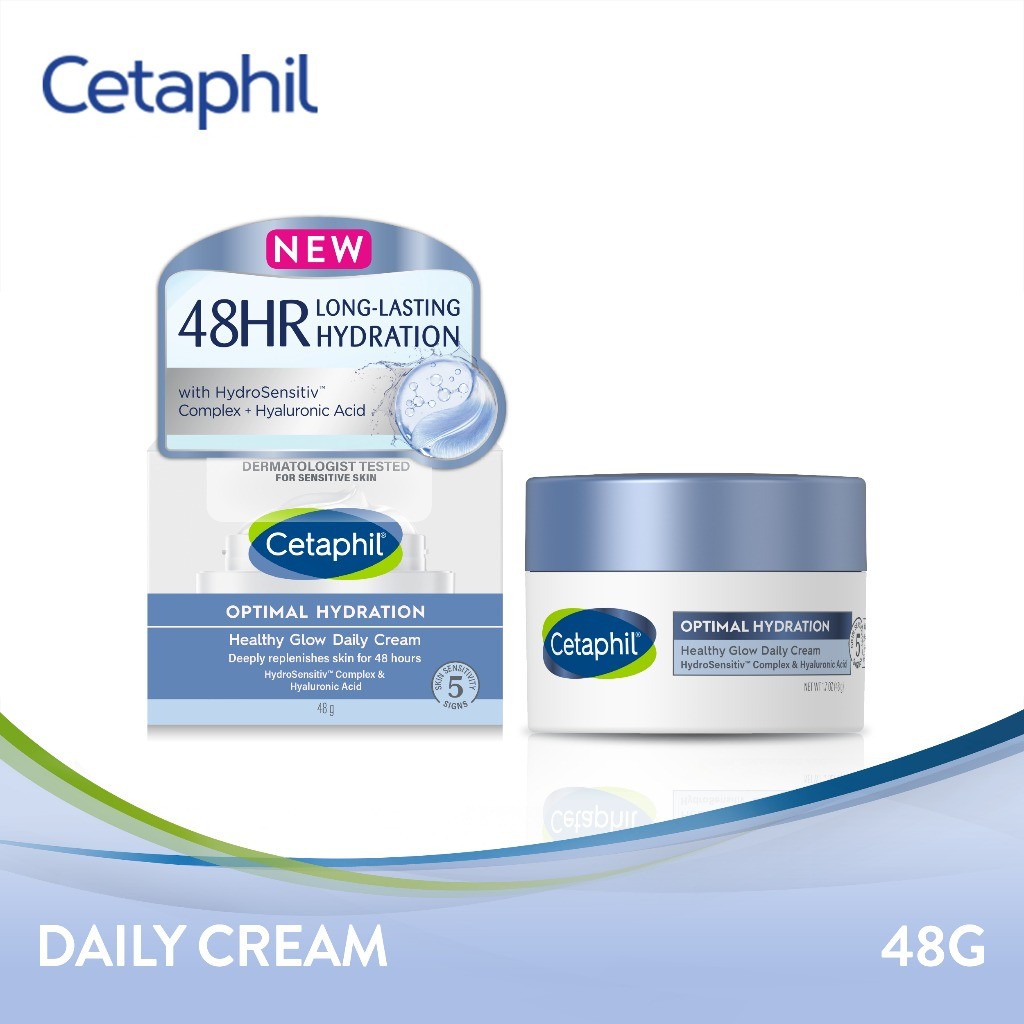 CETAPHIL Optimal Hydration Healthy Glow Day Cream With Hydrosensitiv ...
