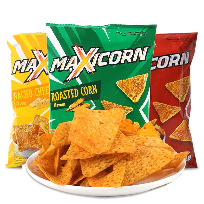 Indonesia Imported MAXICORN Corn Chips 140g Cheese Flavor Potato Chips ...