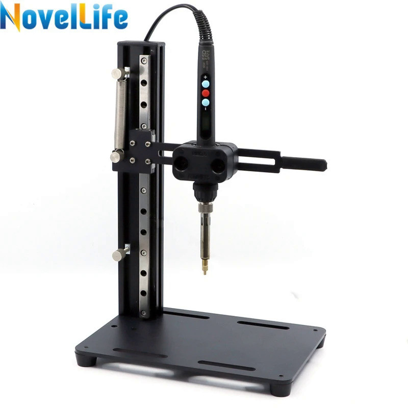 Vertical Heat Set Insert Tool Pressing Machine Hot Melt Brass Knurled ...