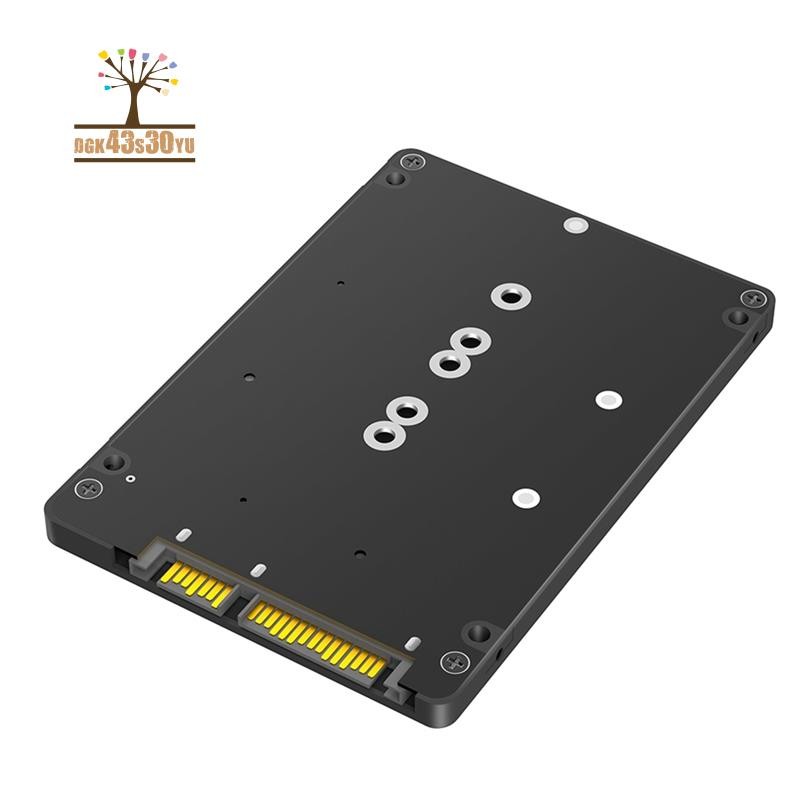 2 in 1 SSD Adapter Combine M.2 NGFF Key B & MSATA to 2.5inch SATA 3 ...
