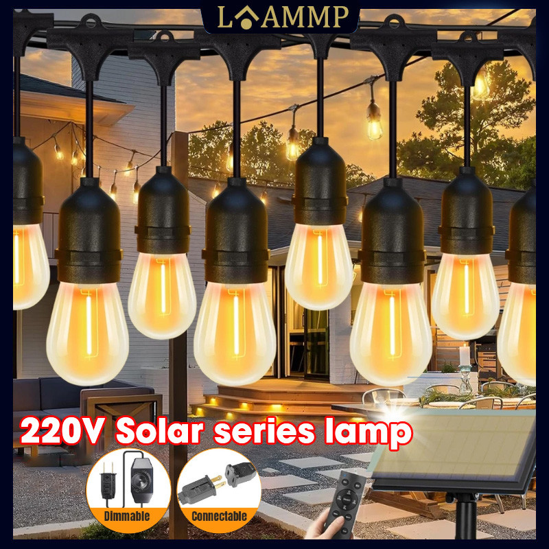 Bulb light warm light bulb Solar series lamp E27 Outdoor waterproof ...