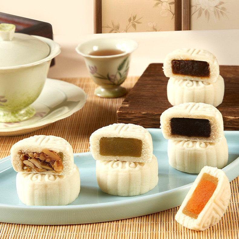 [Halal] Rice Mooncakes, Mid-Autumn Festival Traditional Snacks ...