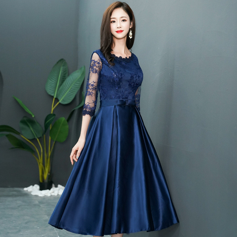 sachin and babi light blue dress White dress with pearl Prom Dresses Formal Evening Dresses ,DS4129 – DSProm main image 1