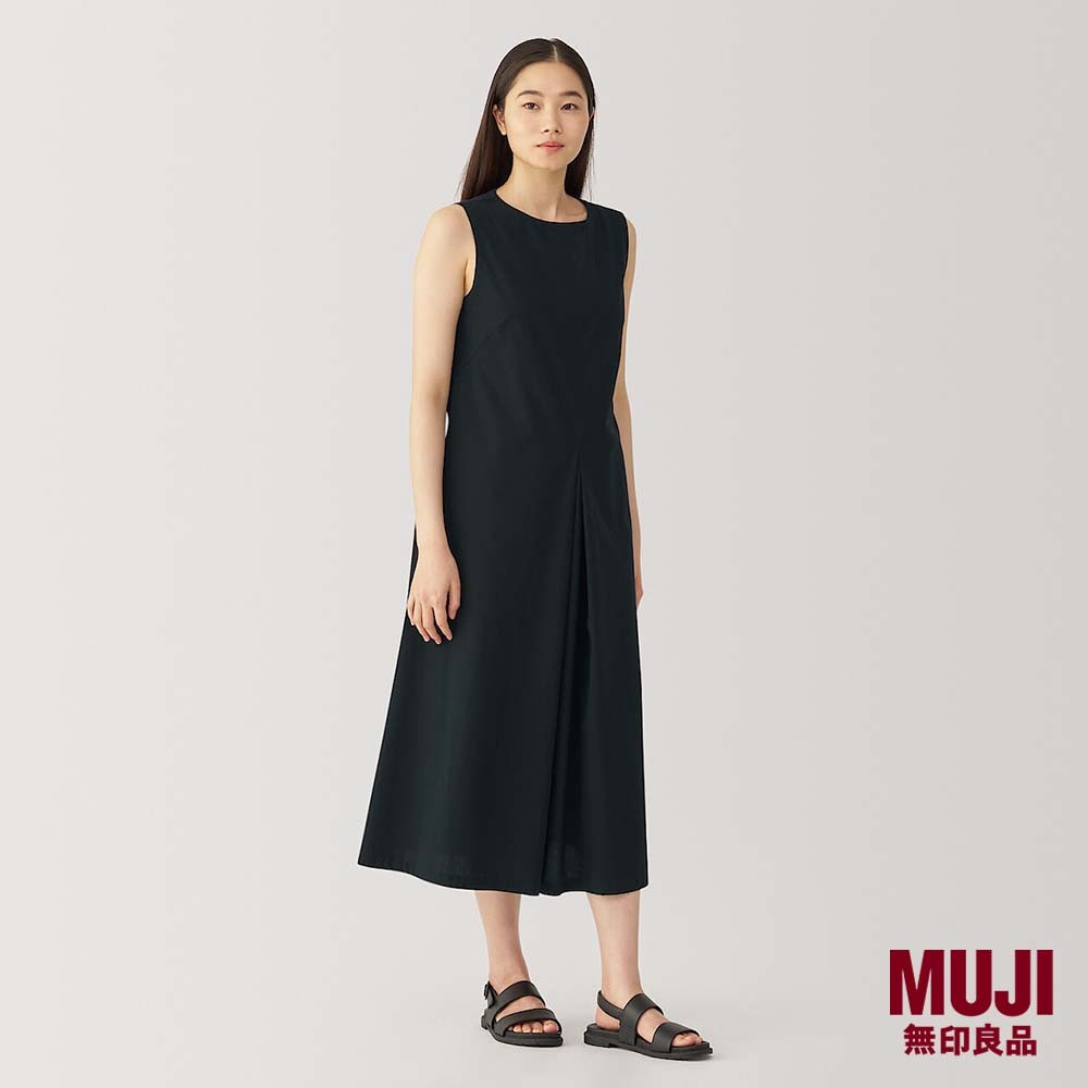 MUJI Ladies Cool Touch Broadcloth Sleeveless Dress(Os) Shopee