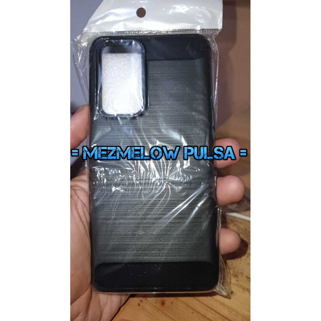 Case Fiber Carbon Silicone Casing Caseng Softcase HUAWEI P40 PRO PLUS - Gambar 2