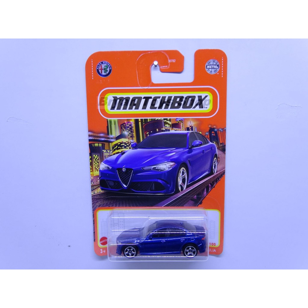 2016 Alfa Romeo Giulia Blue Matchbox Card | Shopee Singapore