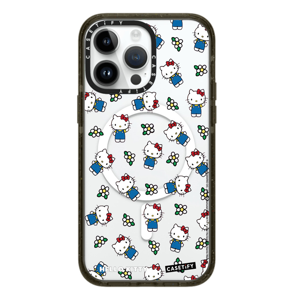 Hello kitty】CASETIFY Magnetic absorption High Quality Acrylic