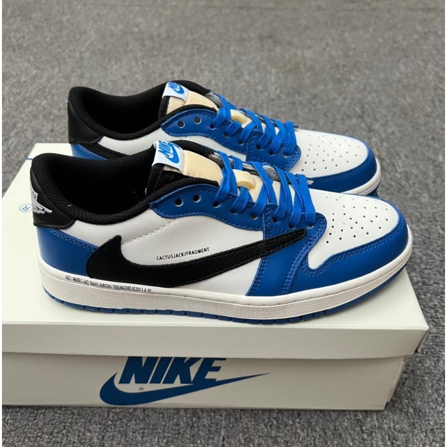 Travis Scott x Fragment Design x Air Jordan 1 Low | Shopee Singapore