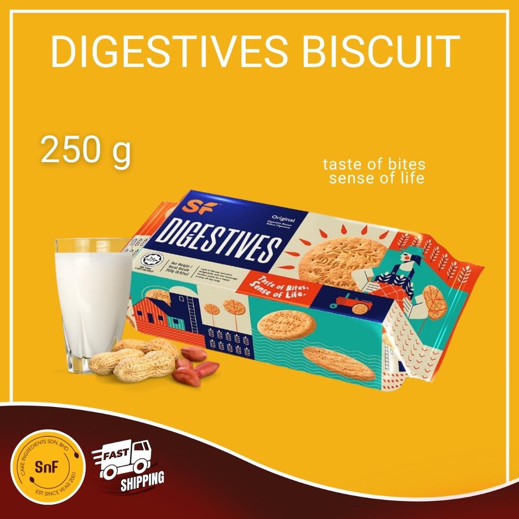 Biskut Digestives Biskut Marie Digestives Shoon Fatt Whole Wheat Flour ...