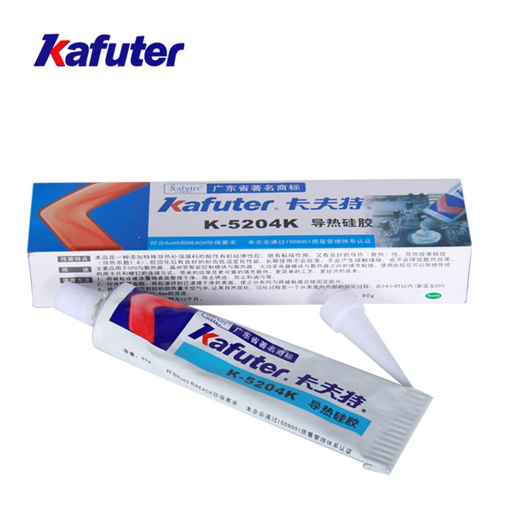 Kafuter 80g K-5204K LED Thermal Conductive Silicone CPU Thermal ...