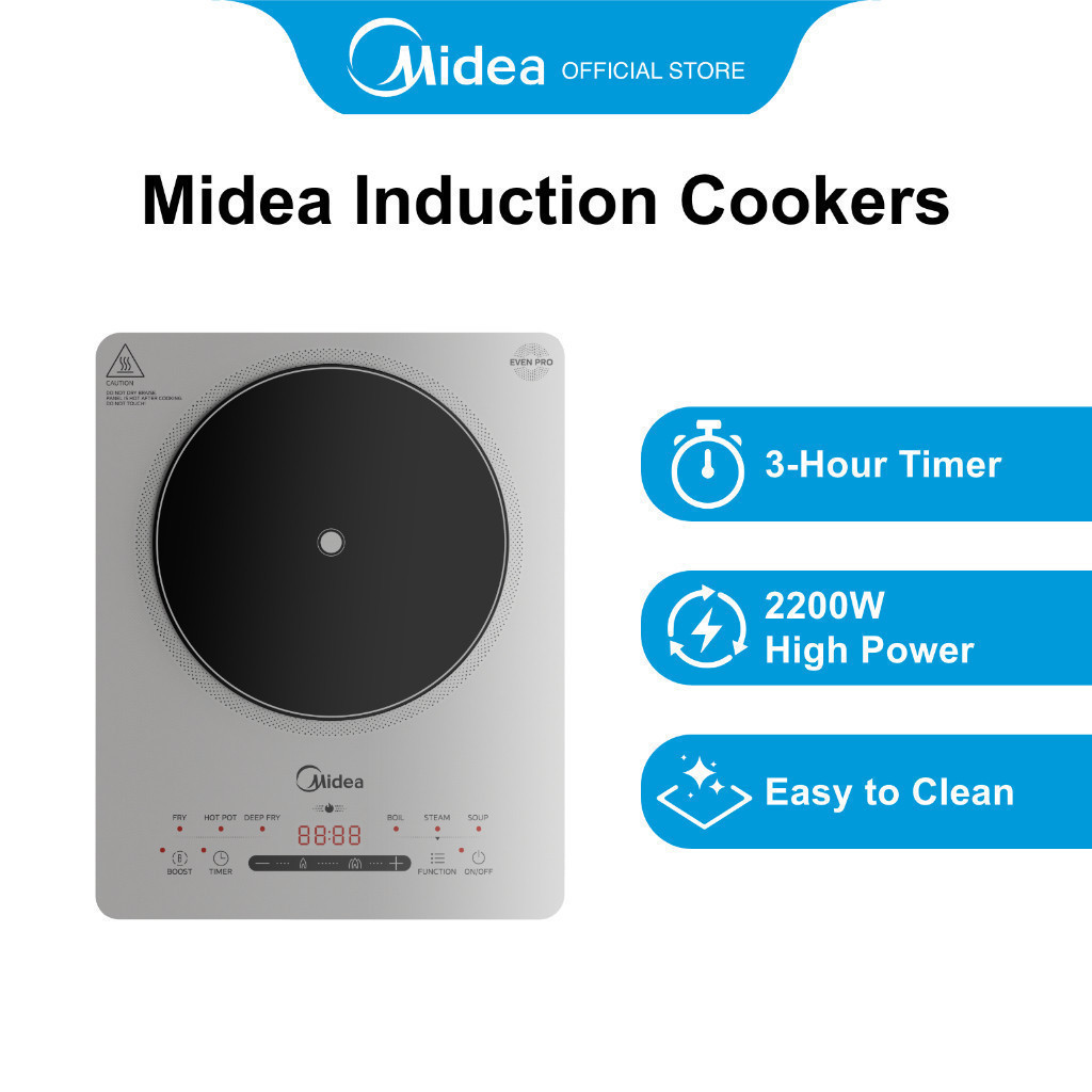 Midea MIC220TPAGHH 2200W Induction Cooker