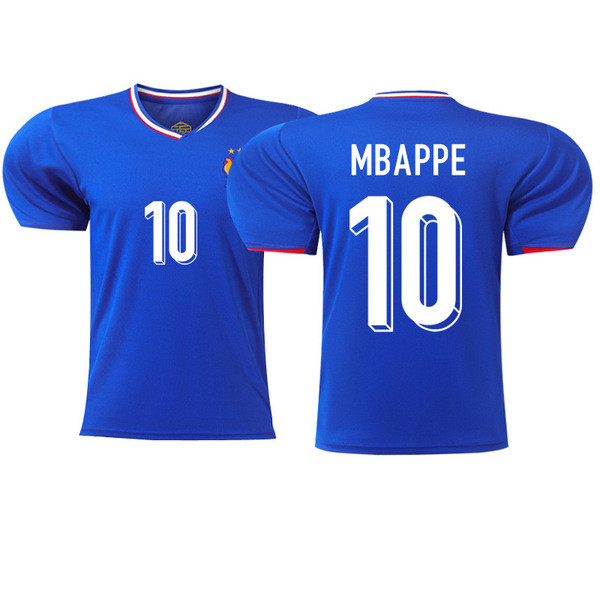 Euro 2024 France single No. 10 Mbappe football uniform 7 Griezmann 9