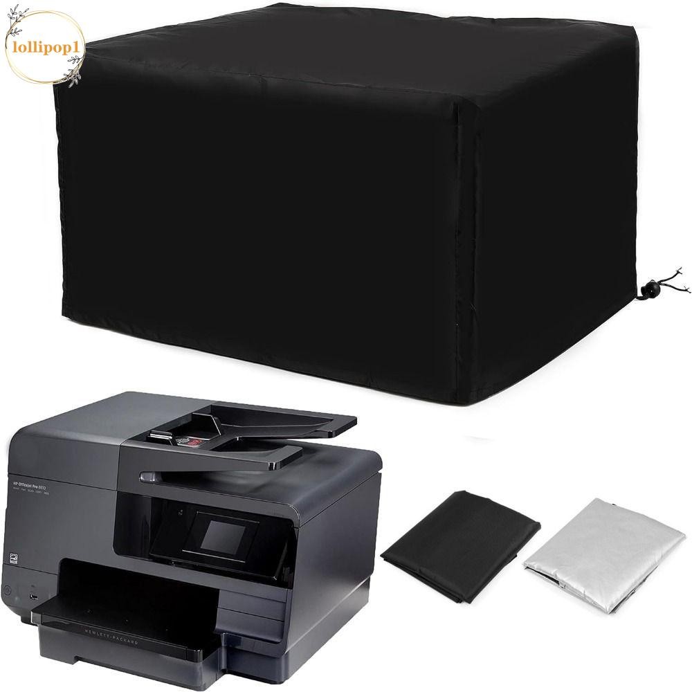 LOLLIPOP1 Printer Dust Cover, Black Silver Anti-Static Printers ...
