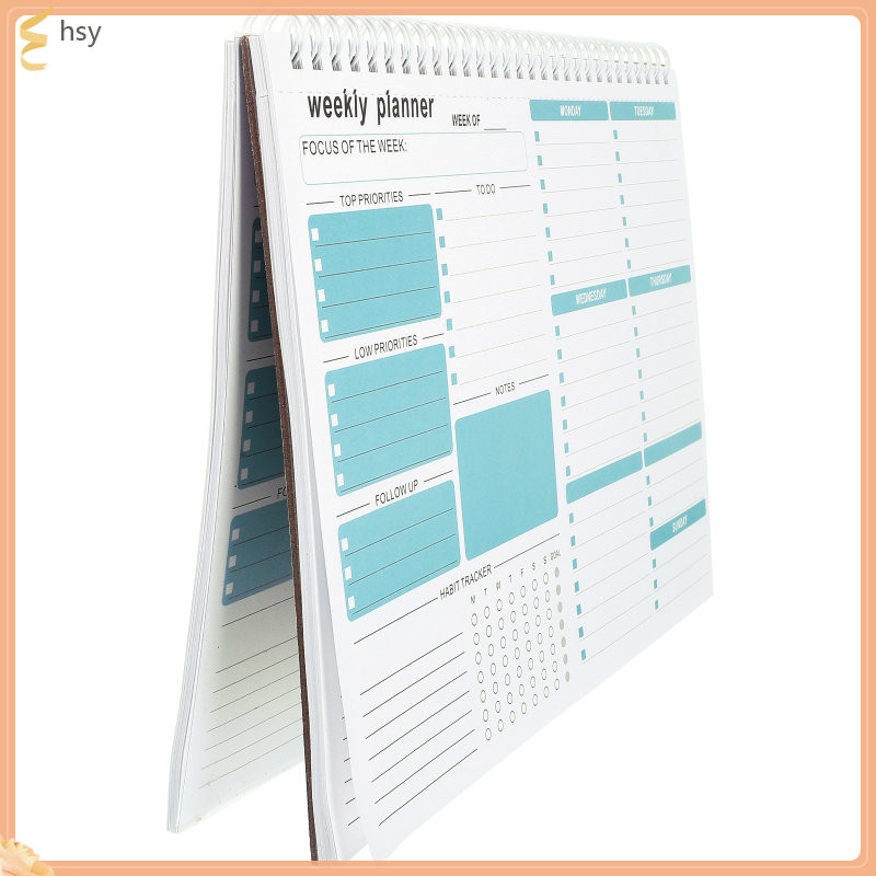 Weekly Planner Notepad Notepads Notebooks Planning Planners To-do List ...