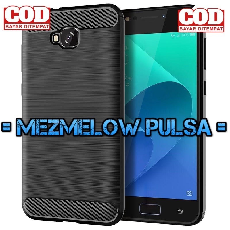 Softcase Soft Case Fiber Carbon Caseng Asus Zenfone 4 Selfie Pro ZD552KL - Gambar 3