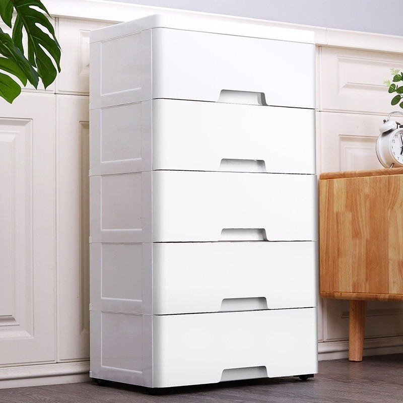 5/6/7 Layer Vertical Plastic Drawers Dresser Storage Cabinet | Shopee ...