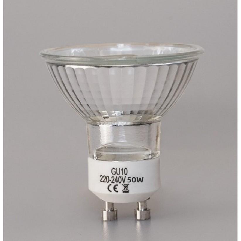 GU10 Halogen 50W Bulbs 1 Pack GU10+C 120V 50W With 2800k Warm White ...