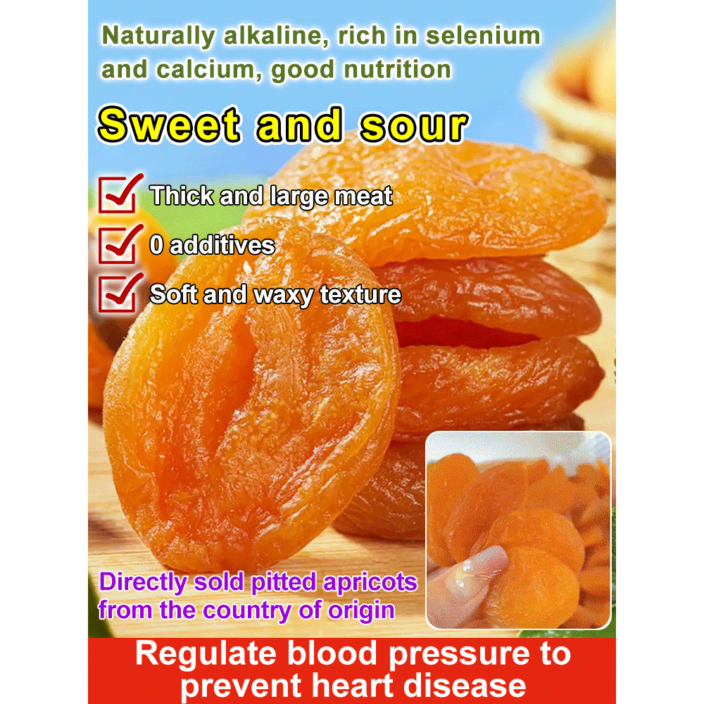 Sour and Sweet No Kernel Dried Red Apricots | Shopee Singapore