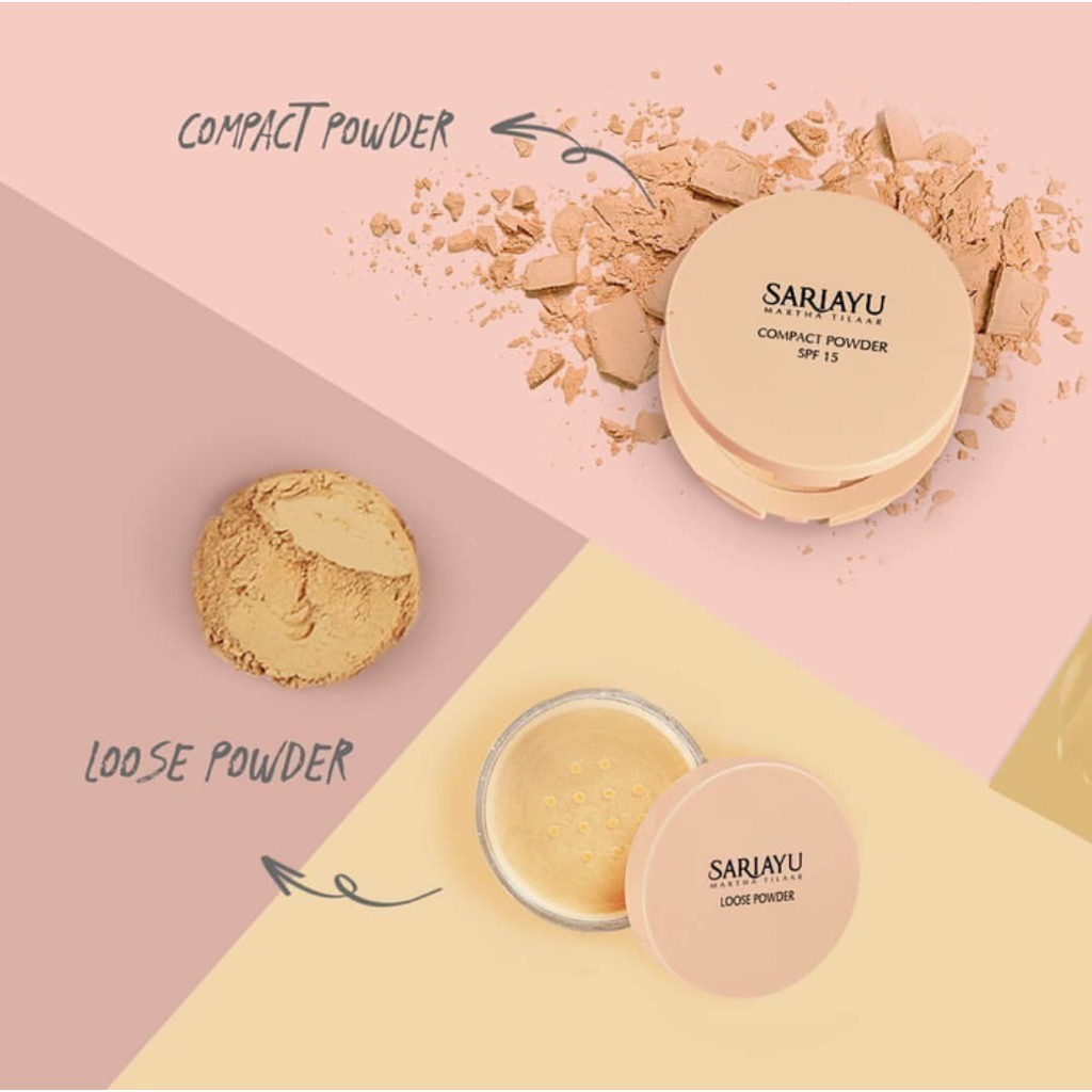 Sariayu Loose Powder 14gr - Bedak Tabur - Sari Ayu / Merah Jingga Official - Gambar 3