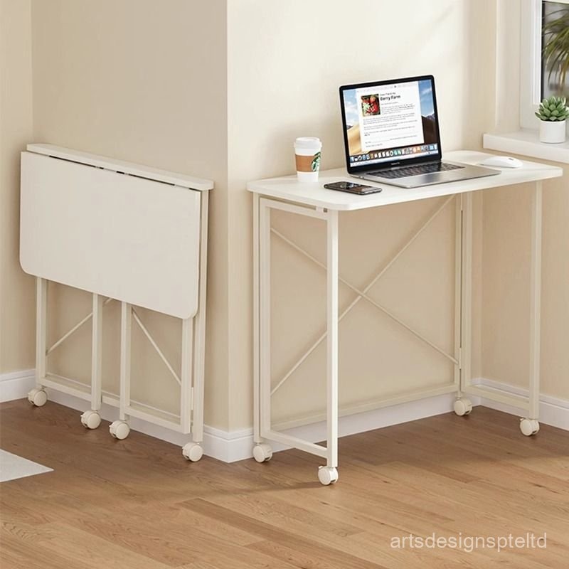 Desk Folding Table Removable Computer Desk Workbench Simple Desk ...