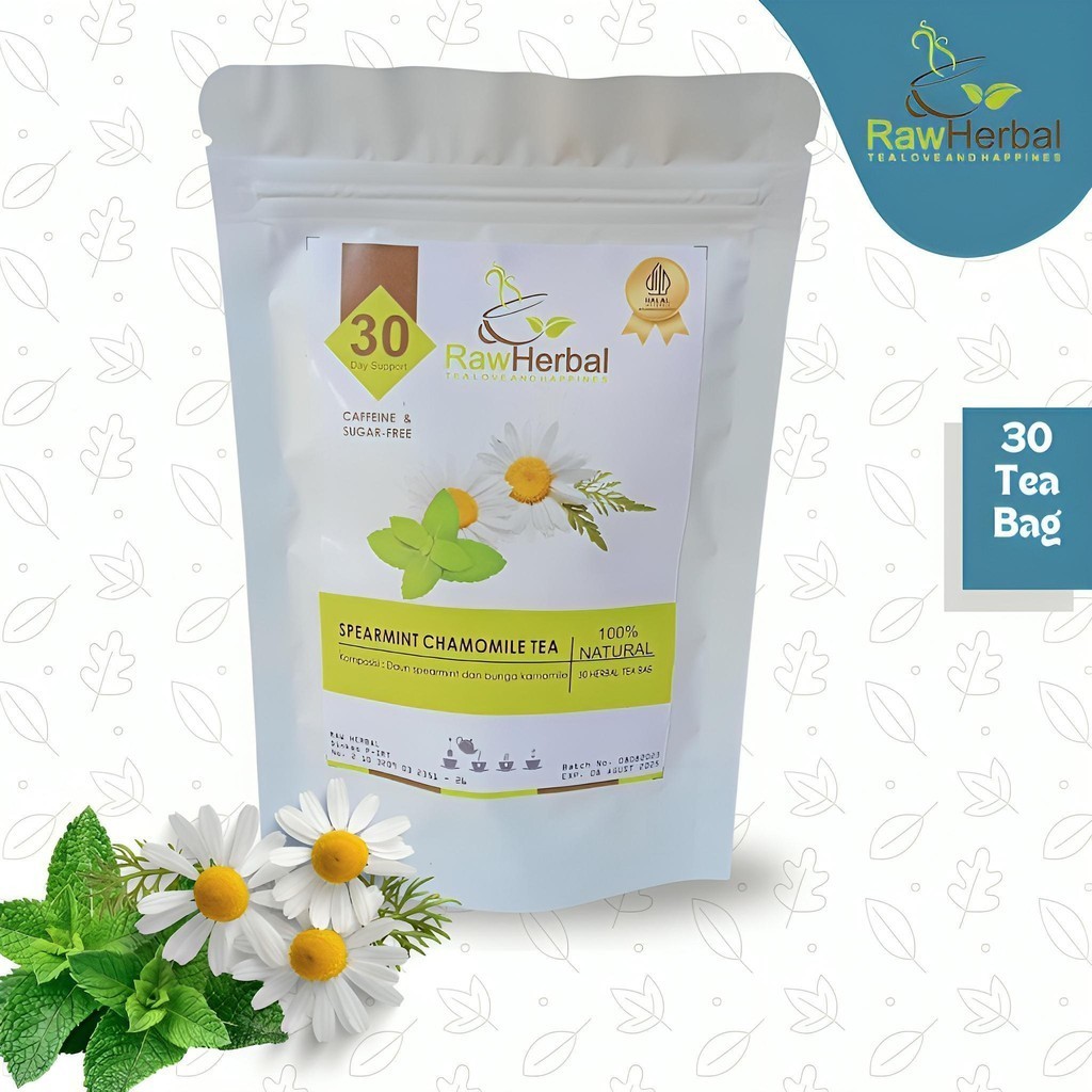 Ainna's Favorite Spearmint Chamomile Tea for PCOS Halal & SugarFree