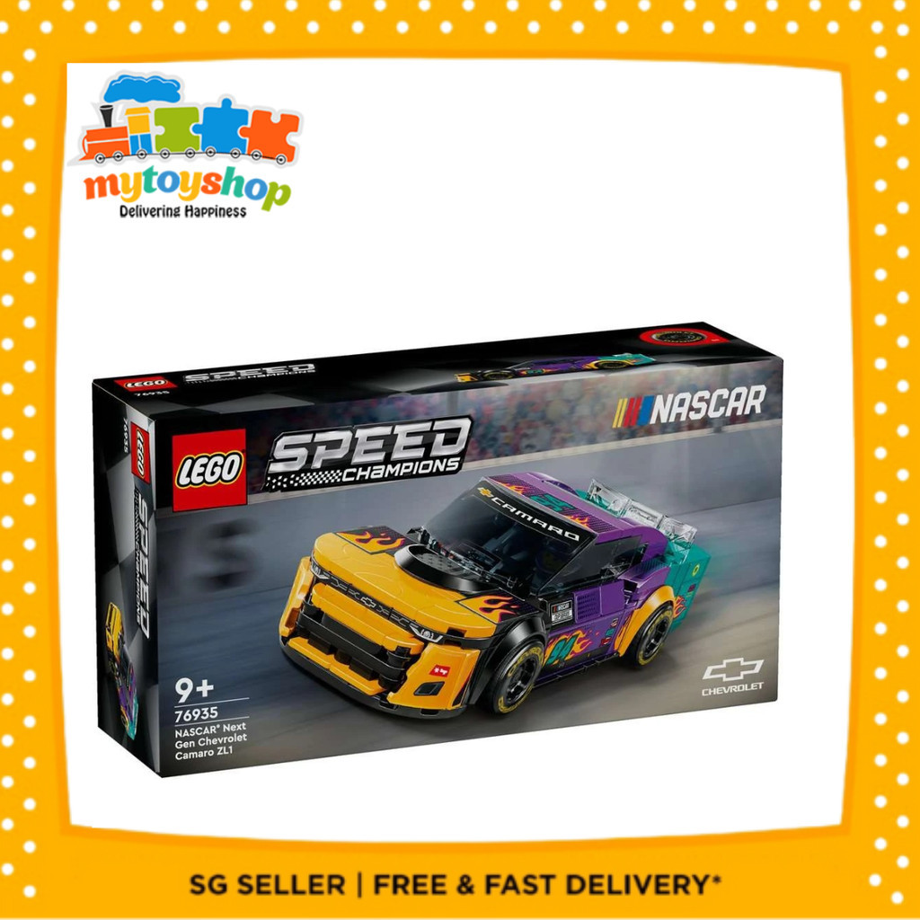 LEGO 76935 Speed Champions NASCAR Next Gen Chevrolet Camaro ZL1 ...