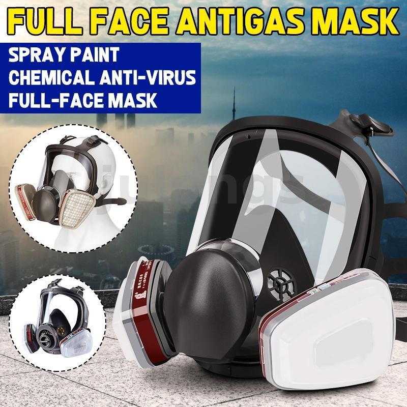 Face Mask Gas Mask Large View For 3M 6800 Gas Mask Full Face Facepiece ...
