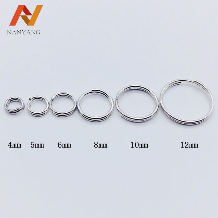 Jump Rings Double Loops Split Rings Connectors For Diy Jewelry Making ...