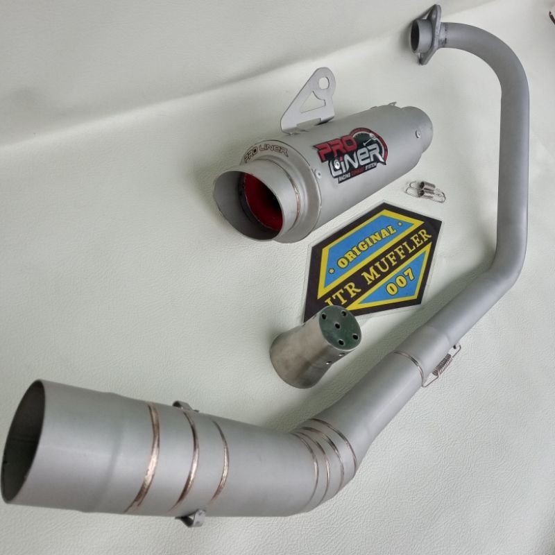 PROLINER TR1 Satria fu R15 v2 racing exhaust V3 verza 150 vixion old ...