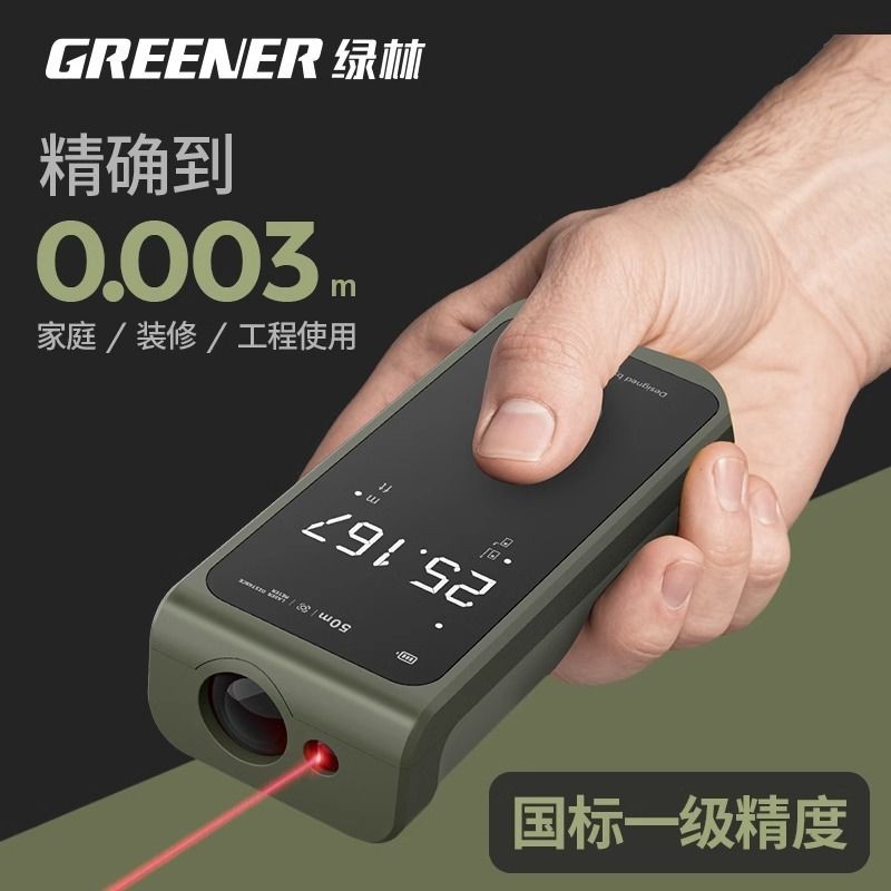 Laser Rangefinder Handheld Infrared Measuring Ruler Electronic Ruler ...