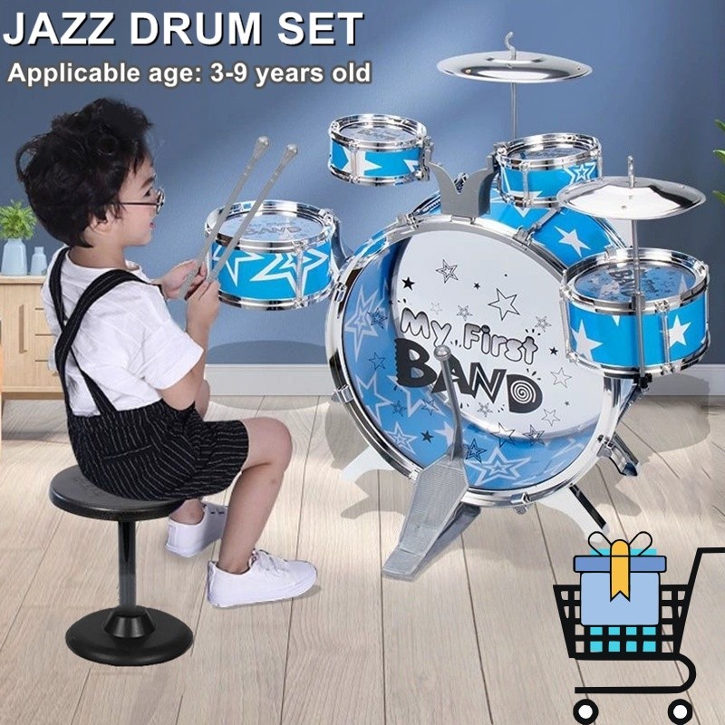Kids Drum Set Musical Toy Drum Kit For Jazz Drum Kits Music Toy With ...