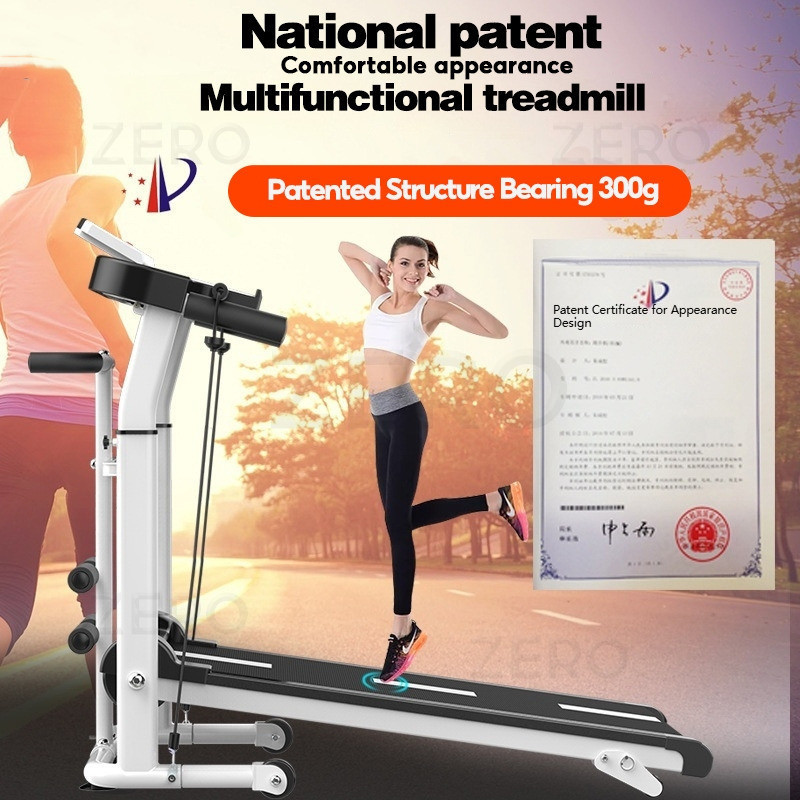 Zero NEW Treadmill Household Multifunctional Foldable Ultra Silent ...