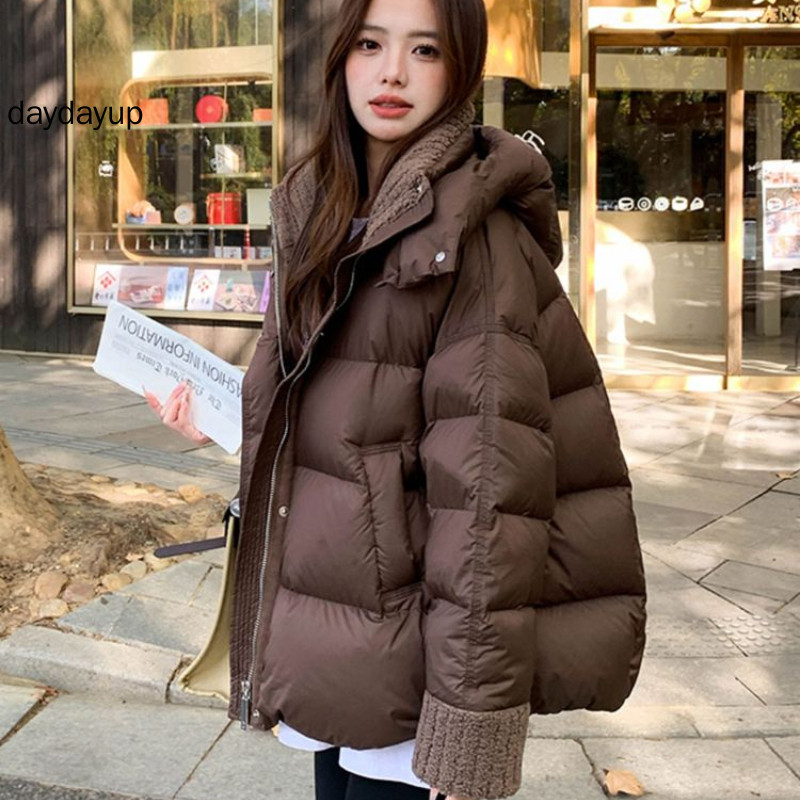 Winter Fashion Trend of Down Cotton Jacket Women's Short Korean Style Loose Warm and Comfortable Bread Jacket