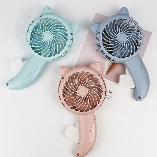 Hand Held Fan Hand Pressure Fan Mini portable fan without battery ...