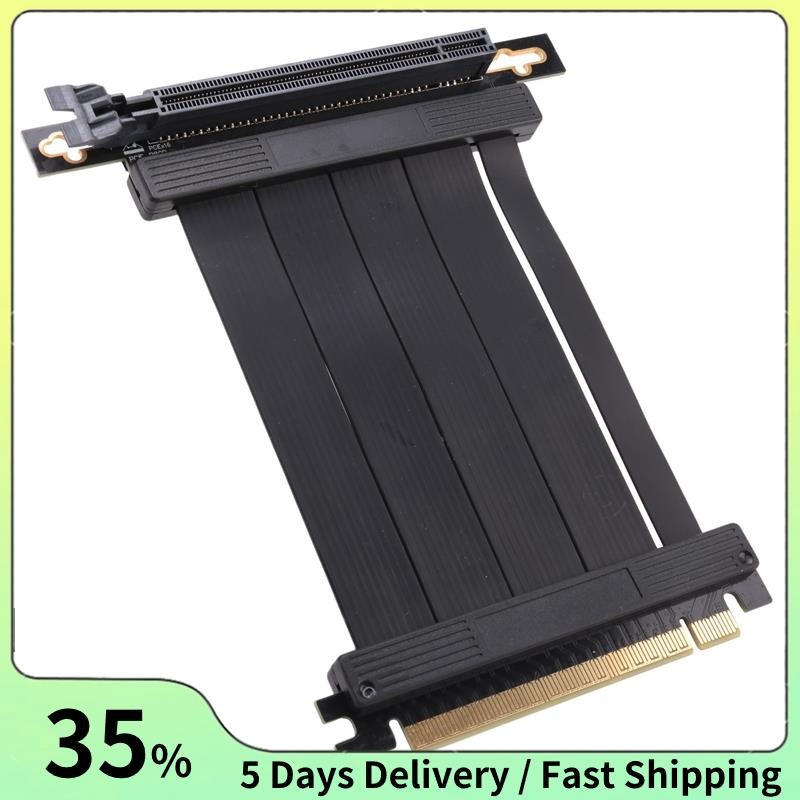 Full Speed PCIE 4.0 16X Riser Cable Graphics Card Extension Cable PCI ...