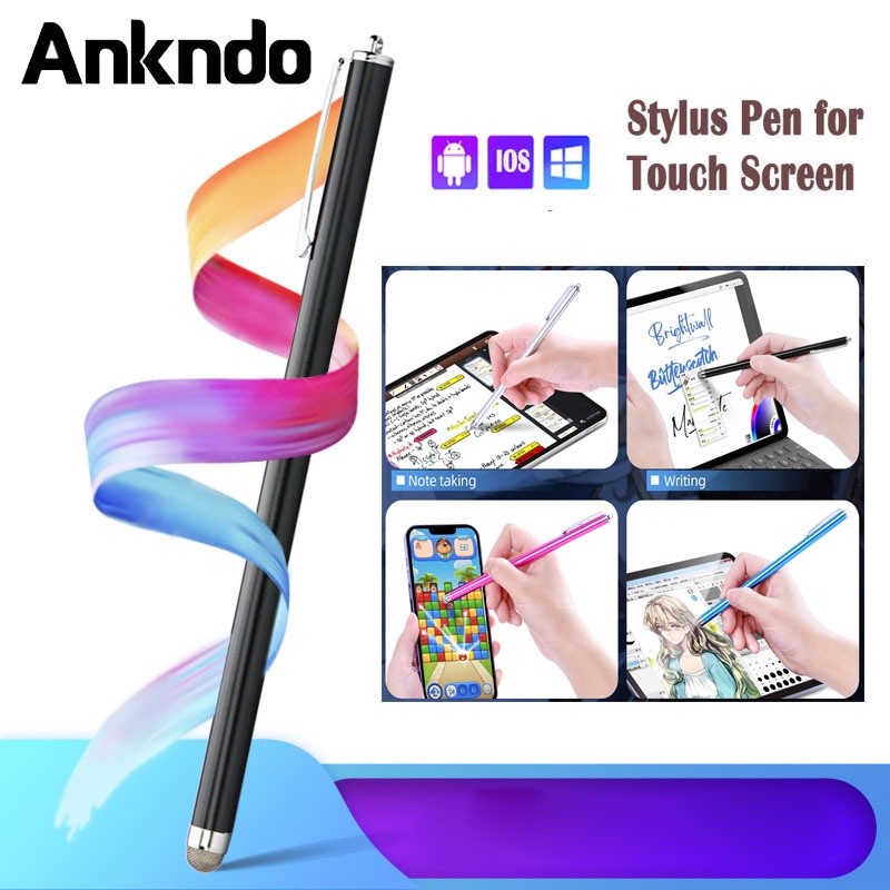 Ankndo Long Stylus Pen 18.5M Capacitive Tablet Touch Screen Pencil For ...