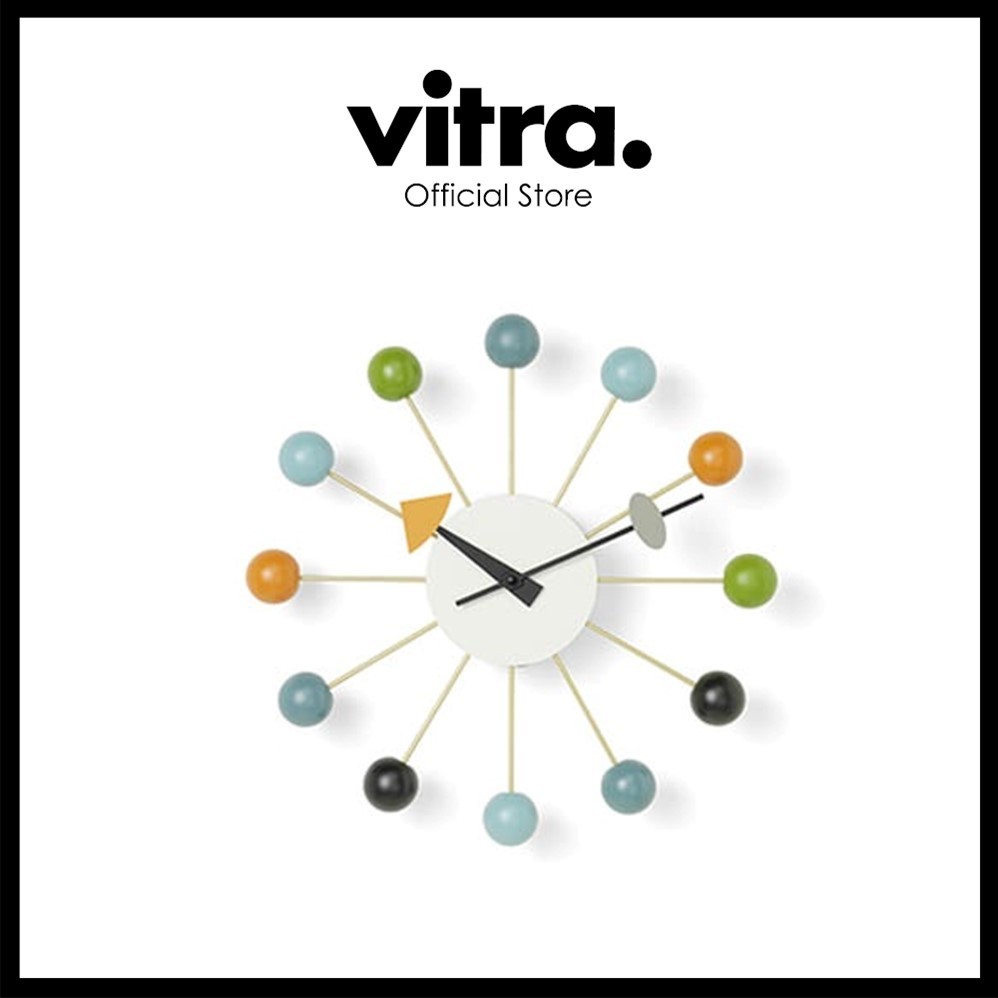 VITRA Ball Clock by George Nelson | Shopee Singapore
